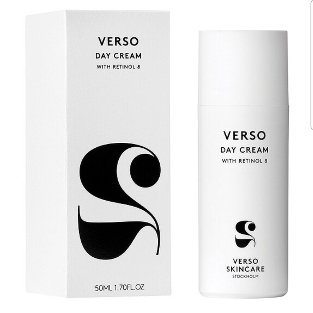 VERSO Day Cream with Retinol 8 FULL SIZE 1.70 FL.OZ. NEW IN BOX